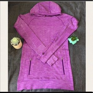 Lululemon Rest Less Hoodie Heathered Violet